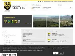 Sites similar to oberriet.ch
