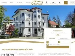 Sites similar to oberwirt-wangen.de