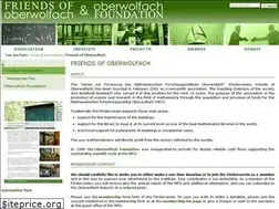 Sites similar to oberwolfach-foundation.org
