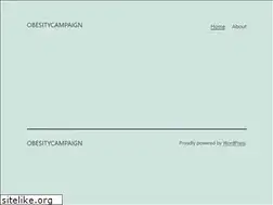 Sites similar to obesitycampaign.org