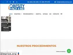 Sites similar to obesitynot4me.com