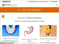 Sites similar to obesitysolutions.ae