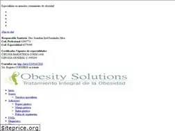 Sites similar to obesitysolutions.com.mx