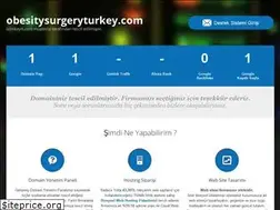 Sites similar to obesitysurgeryturkey.com