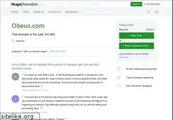 Sites similar to obeus.com