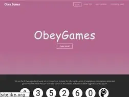 Sites similar to obeygames.weebly.com