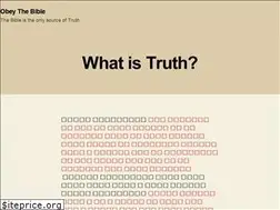 Sites similar to obeythebible.com