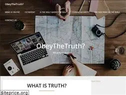 Sites similar to obeythetruth.com