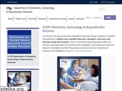 Sites similar to obgyn.ucsf.edu