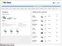 Sites similar to obhavo.uz
