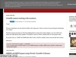 Sites similar to obiee-oracledb.blogspot.com