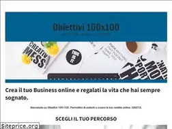 Sites similar to obiettivi100x100.altervista.org