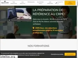 Sites similar to objectif-crpe.fr