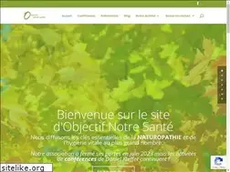 Sites similar to objectif-notre-sante.org