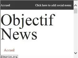 Sites similar to objectifnews.com
