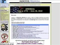 Sites similar to objectiveministries.org