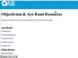 Sites similar to objectivismaynrand.com