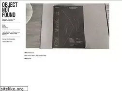 Sites similar to objectnotfound.org