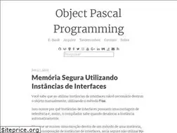Sites similar to objectpascalprogramming.com