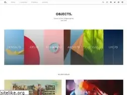 Sites similar to objectsmag.it