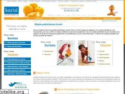Sites similar to objets-publicitaires-koziol.com