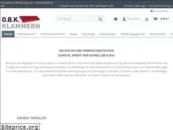 Sites similar to obk-klammern.de