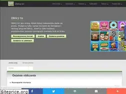 Sites similar to oblicz.to