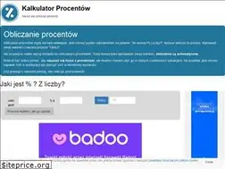 Sites similar to obliczprocent.pl