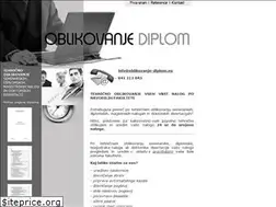 Sites similar to oblikovanje-diplom.eu
