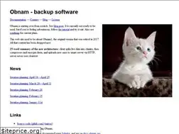 Sites similar to obnam.org