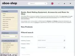 Sites similar to oboe-shop.de