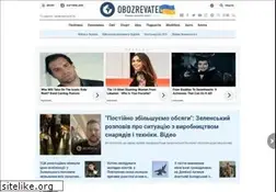 Sites similar to obozrevatel.com.ua