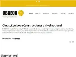 Sites similar to obreco.com