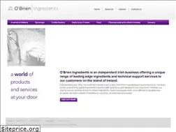 Sites similar to obrien-ingredients.ie