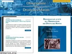 Sites similar to obs-droits-marins.fr