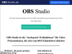 Sites similar to obs-studio.de