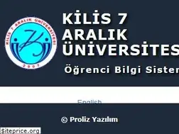 Sites similar to obs.kilis.edu.tr
