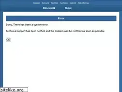 Sites similar to obscure.co.nz