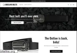 Sites similar to obscurebelts.com