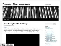 Sites similar to obscurus.org