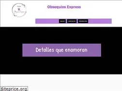 Sites similar to obsequiosexpress.com