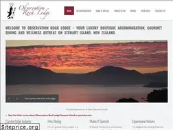 Sites similar to observationrocklodge.co.nz