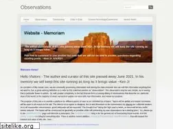 Sites similar to observationsblog.com