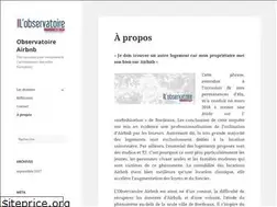 Sites similar to observatoire-airbnb.fr