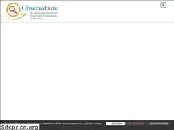 Sites similar to observatoire-assistance.org