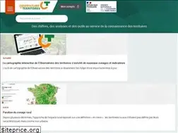 Sites similar to observatoire-des-territoires.gouv.fr
