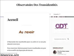 Sites similar to observatoire-des-transidentites.com