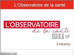 Sites similar to observatoire-sante.fr