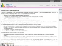 Sites similar to observatoiredesmediations.org