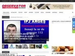 Sites similar to observatordearges.ro